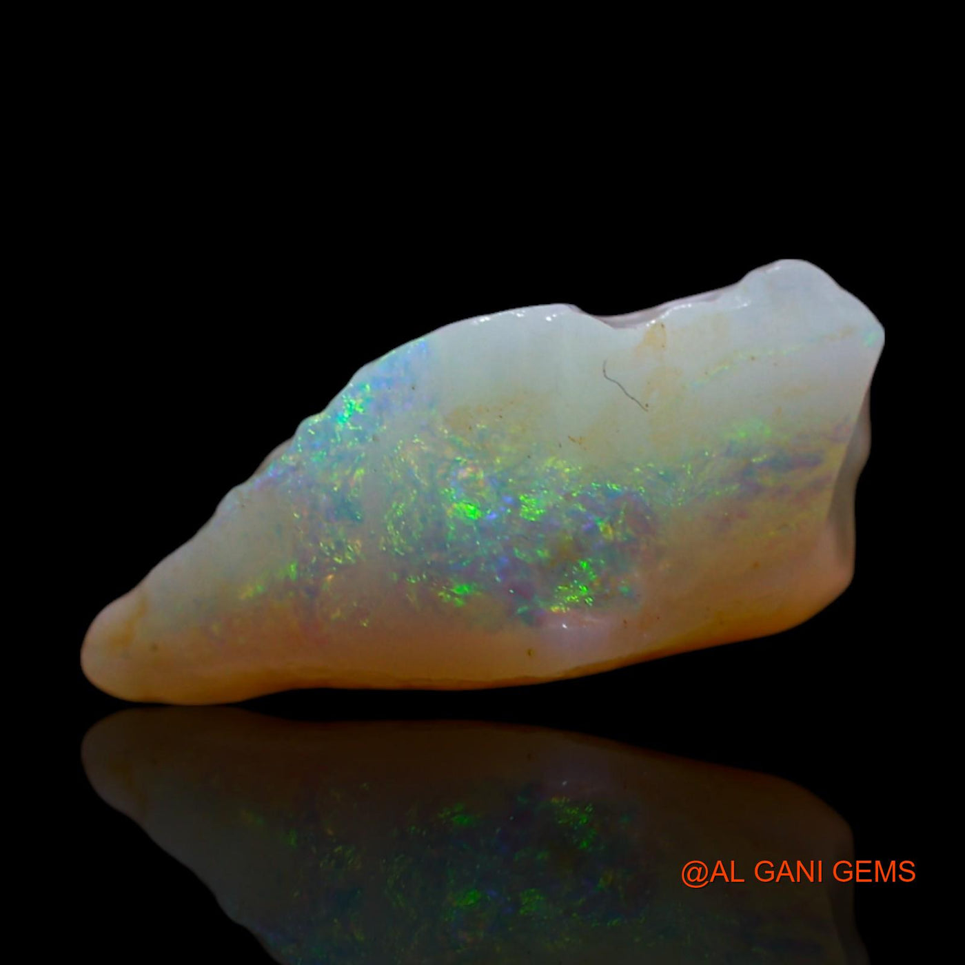 2.50 Cts Natural Australian Fire Opal Fancy Rough Loose Gemstone For Jewelry 12x7x5 mm RG-176