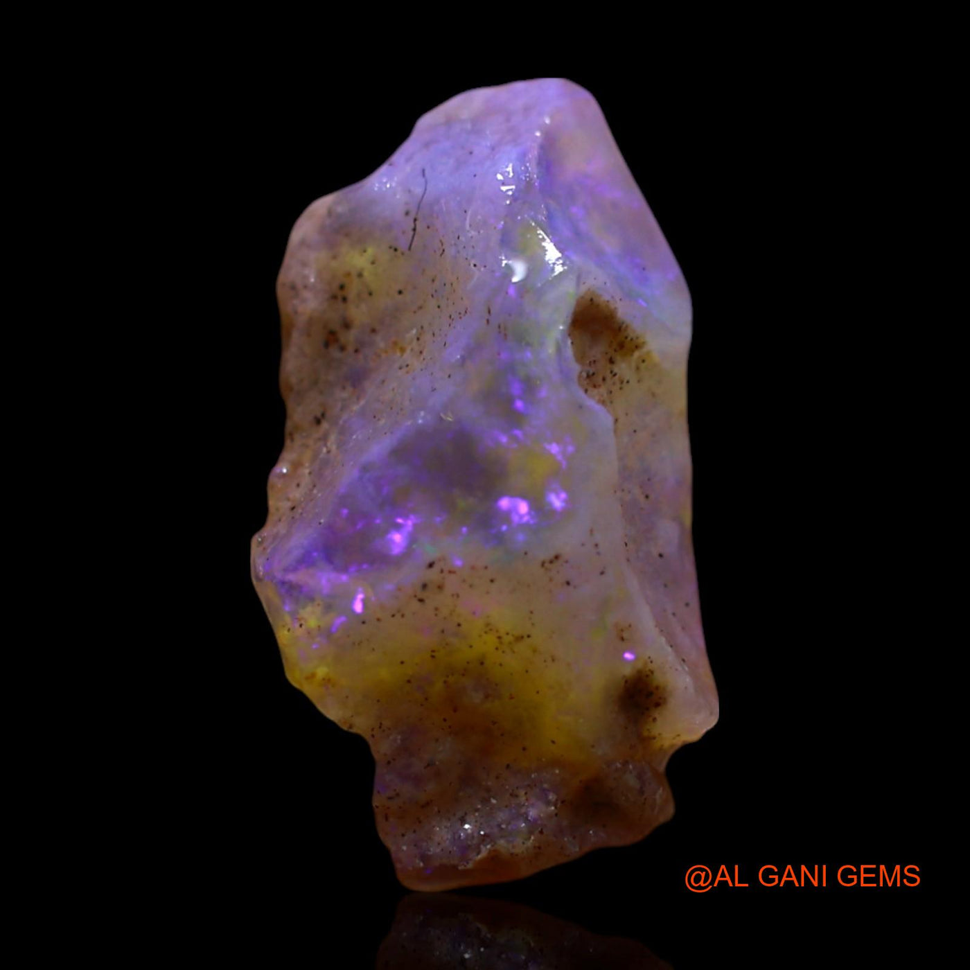 2.50 Cts Natural Australian Fire Opal Loose Gemstone Fancy Rough 13x7x5 mm RG-177