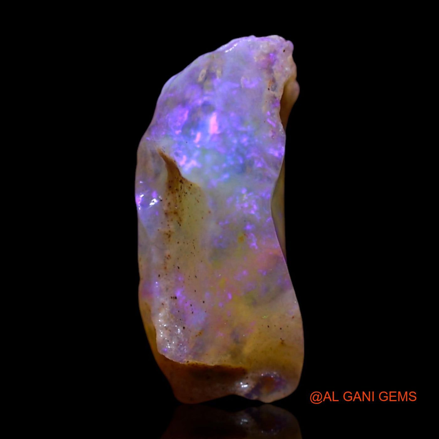 2.50 Cts Natural Australian Fire Opal Loose Gemstone Fancy Rough 13x7x5 mm RG-177