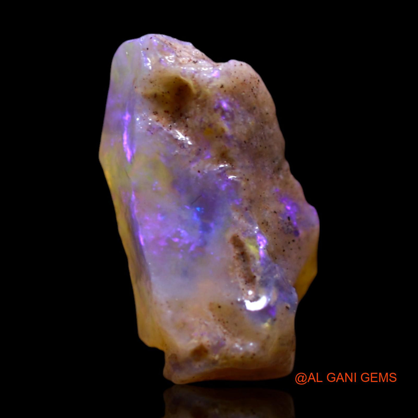 2.50 Cts Natural Australian Fire Opal Loose Gemstone Fancy Rough 13x7x5 mm RG-177