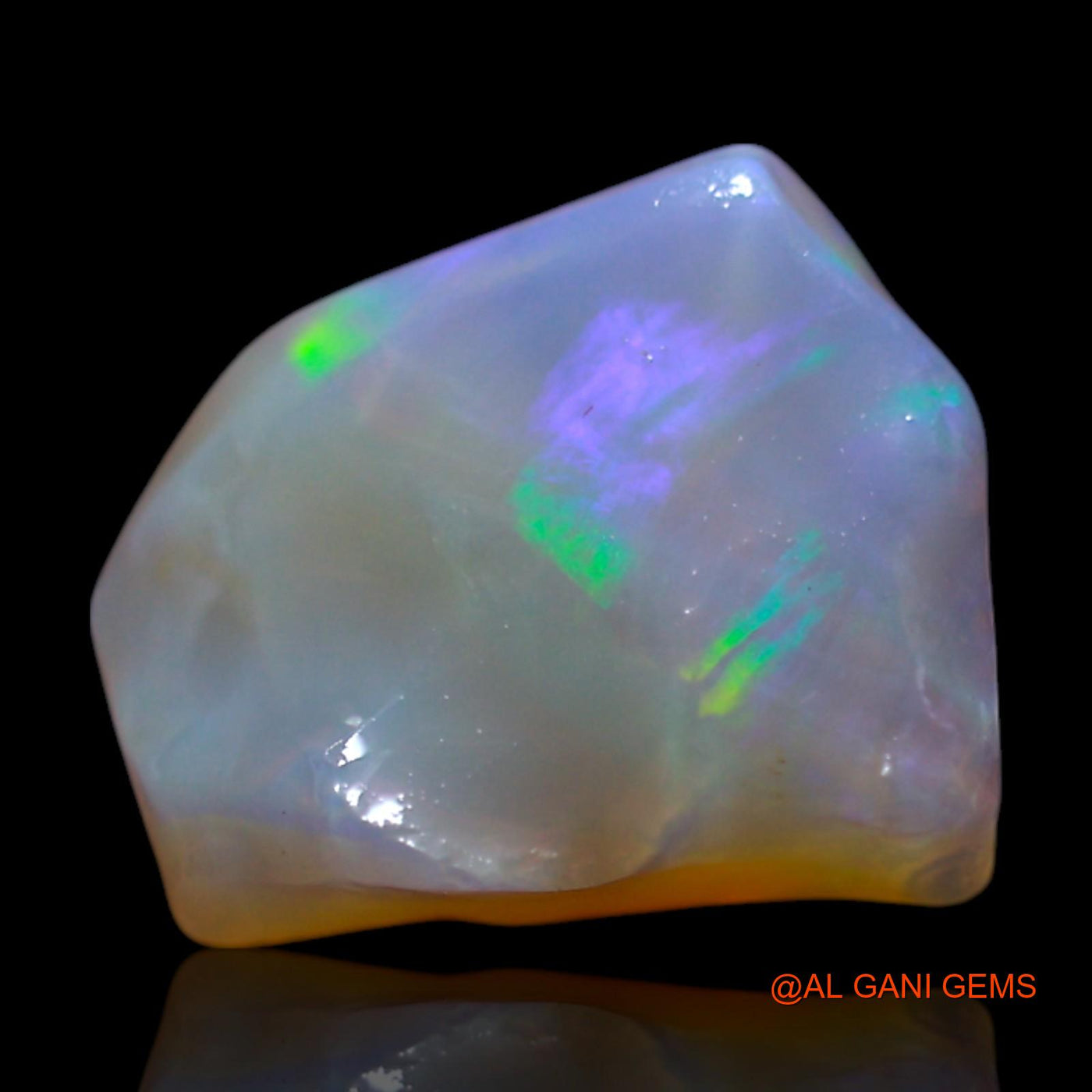 3.00 Cts Natural Australian Fire Opal Loose Gemstone Fancy Rough 11x8x6 mm RG-179