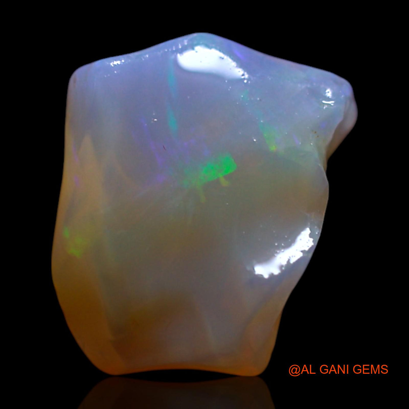 3.00 Cts Natural Australian Fire Opal Loose Gemstone Fancy Rough 11x8x6 mm RG-179