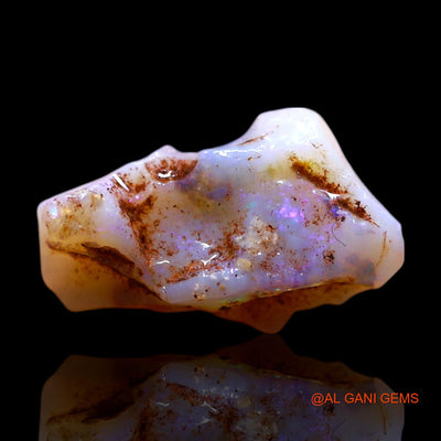 1.80 Cts Natural Australian Fire Opal Loose Gemstone Fancy Rough 11x8x3 mm RG-182