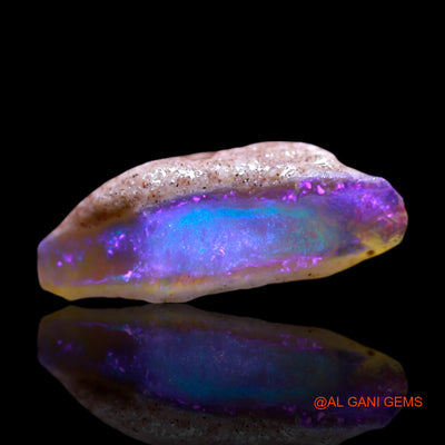 2.00 Cts Natural Australian Fire Opal Loose Gemstone Fancy Rough 12x7x4 mm RG-184