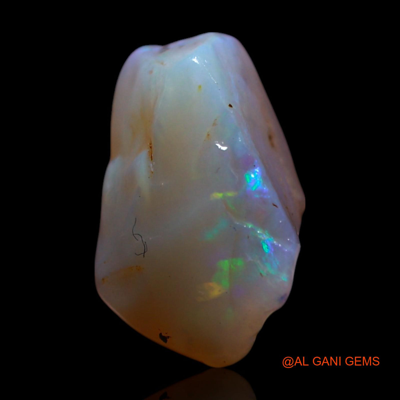 3.00 Cts Natural Australian Fire Opal Loose Gemstone Fancy Rough 12x7x6 mm RG-185