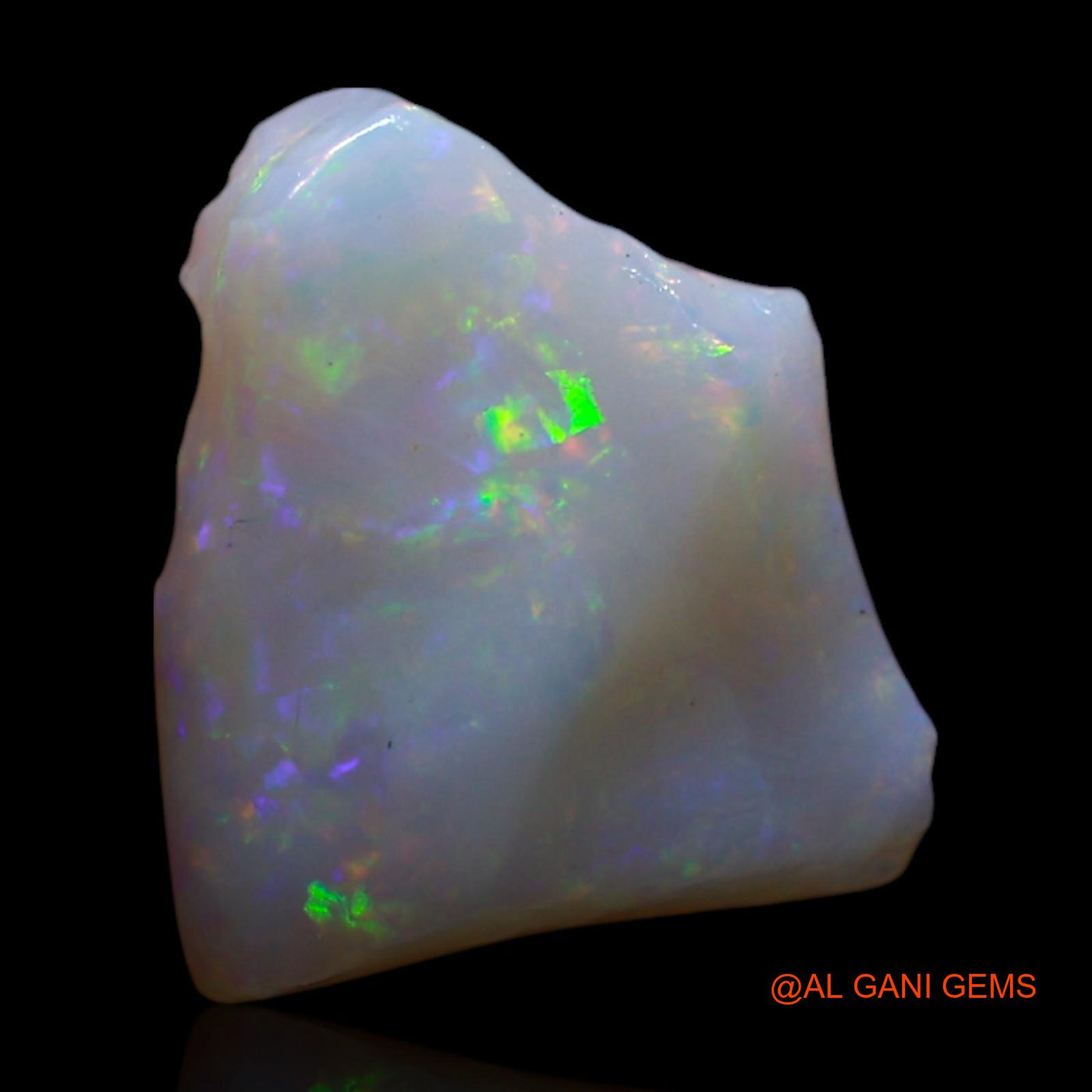 1.80 Cts Unheated Australian Fire Opal Loose Gemstone Fancy Rough Natural 10x9x6 mm RG-188