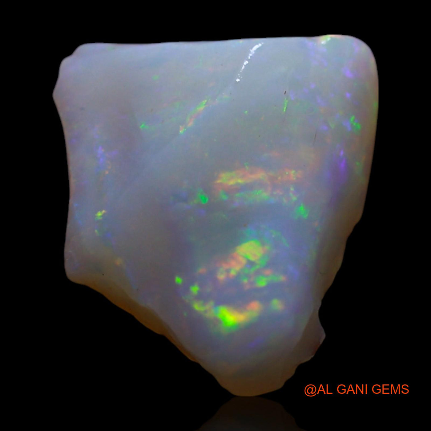 1.80 Cts Unheated Australian Fire Opal Loose Gemstone Fancy Rough Natural 10x9x6 mm RG-188