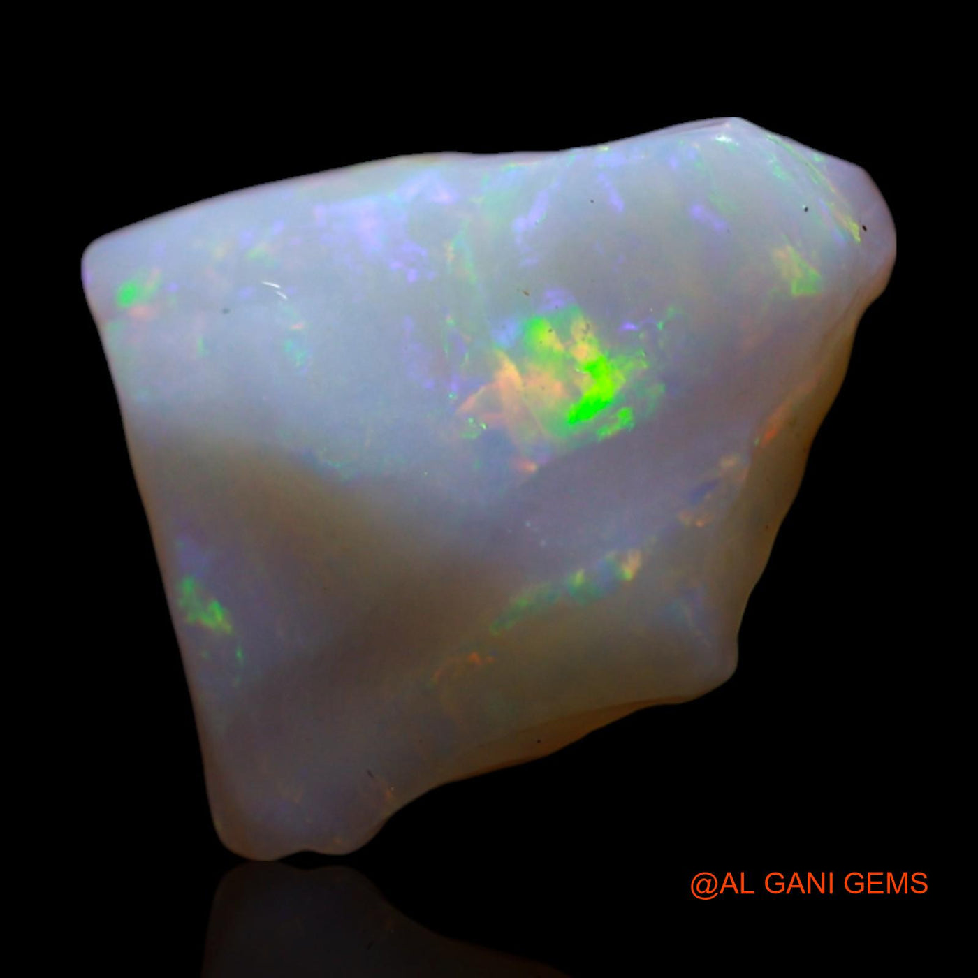 1.80 Cts Unheated Australian Fire Opal Loose Gemstone Fancy Rough Natural 10x9x6 mm RG-188