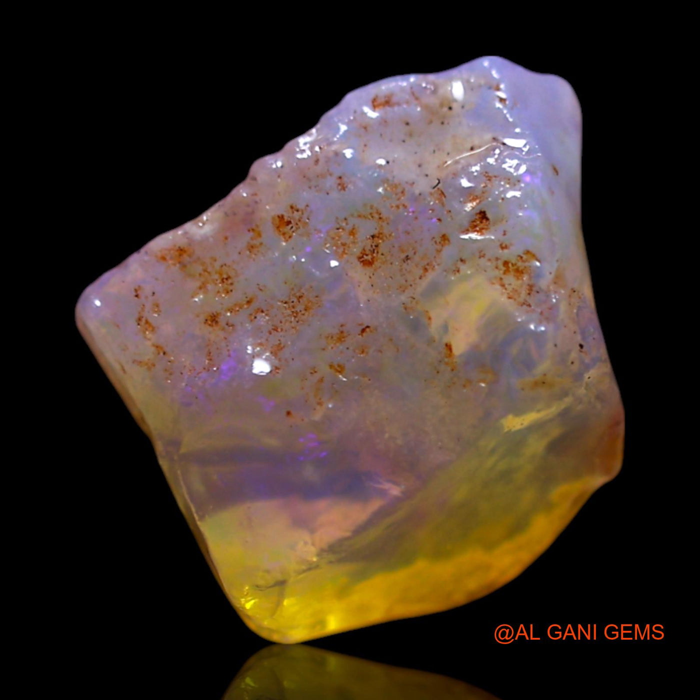 2.70 Cts Unheated Australian Fire Opal Loose Gemstone Fancy Rough Natural RG-199