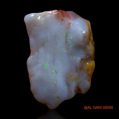 Natural Untreated Fire Opal Loose Gemstone Fancy Rough From Australia 25.00 Cts 25x18x11 mm RG-1