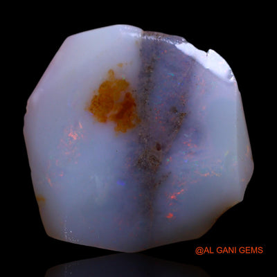 8.00 Cts Natural Australian Fire Opal Loose Gemstone Fancy Rough 18x17x4 mm RG-201
