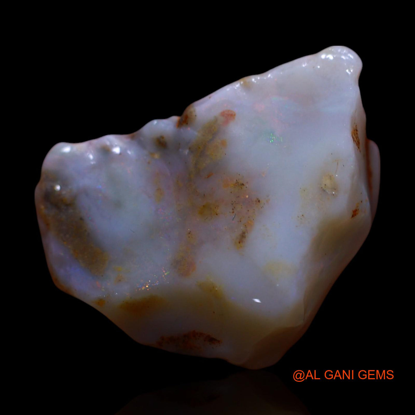 12.00 Cts Natural Australian Fire Opal Loose Gemstone Fancy Rough 18x14x8 mm RG-203