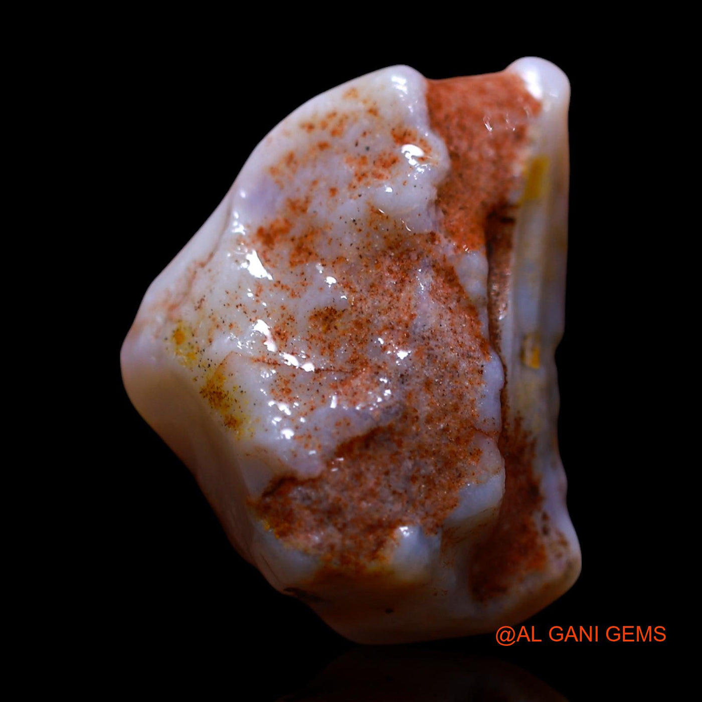 12.00 Cts Natural Australian Fire Opal Loose Gemstone Fancy Rough 18x14x8 mm RG-203
