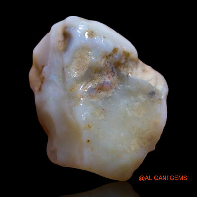 Natural Fire Opal Gemstone 11.00 Cts Loose Fancy Rough From Australia 19x15x9 mm RG-205
