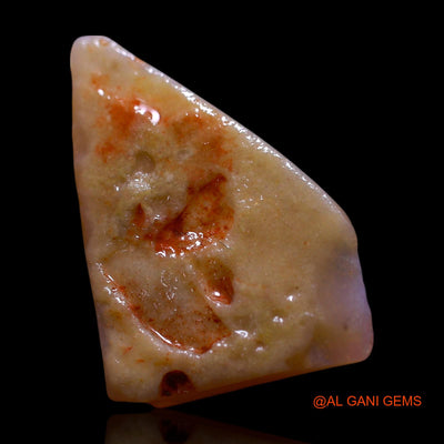 6.00 Cts Unheated Australian Fire Opal Loose Gemstone Fancy Rough Natural 19x13x3 mm RG-209