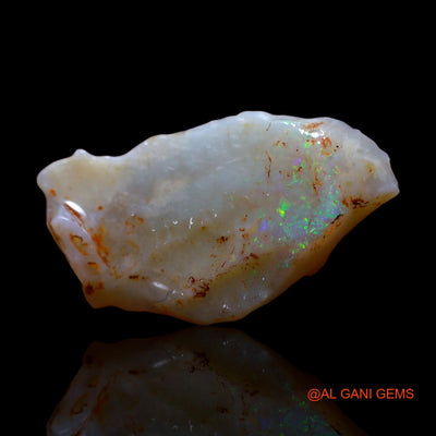 3.50 Cts Natural Australian Fire Opal Loose Gemstone Fancy Rough 20x11x3 mm RG-211