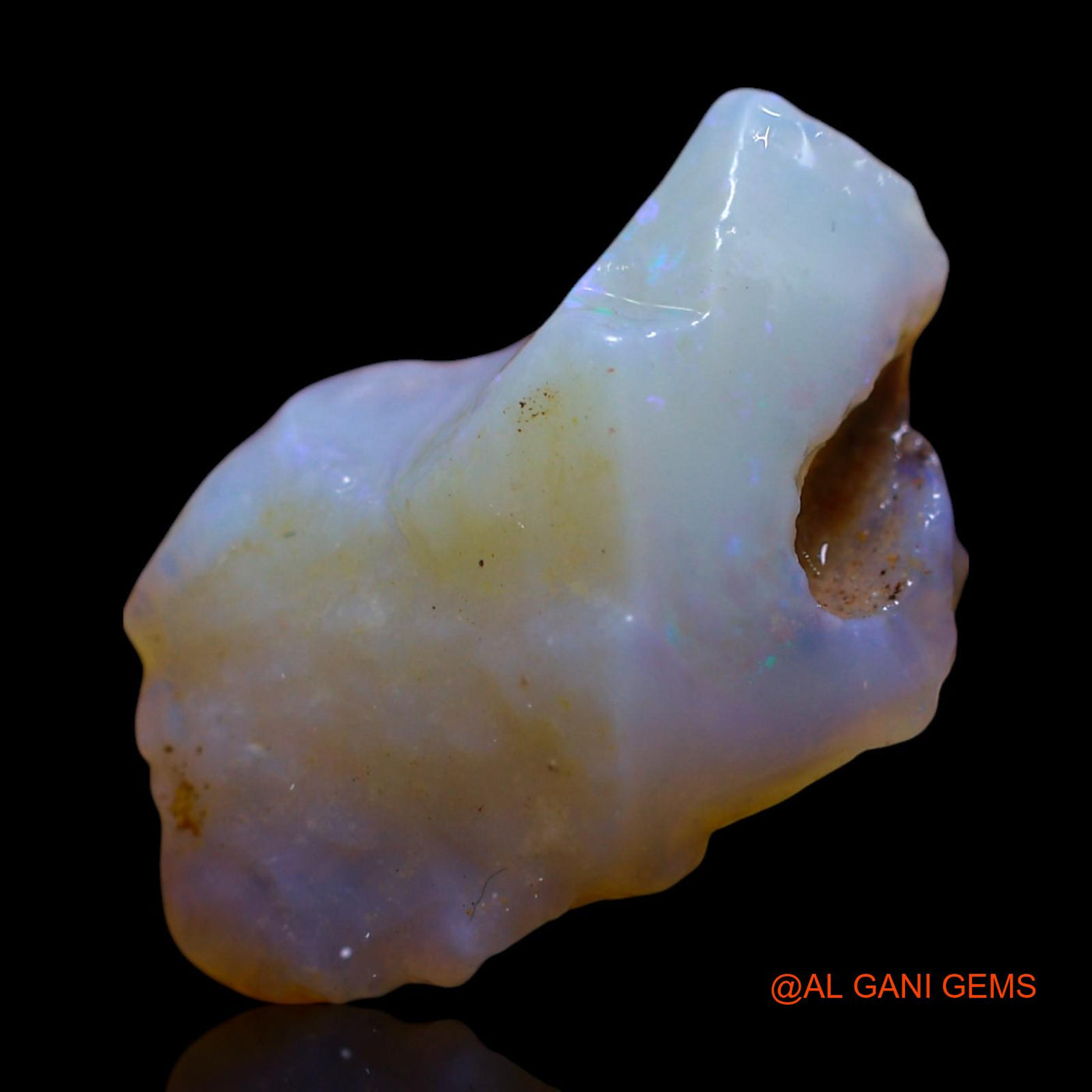 6.00 Cts Natural Australian Fire Opal Fancy Rough Loose Gemstone For Jewelry 20x13x7 mm RG-213