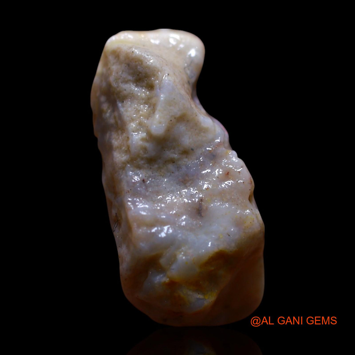 7.00 Cts Natural Australian Fire Opal Loose Gemstone Fancy Rough 19x12x8 mm RG-214