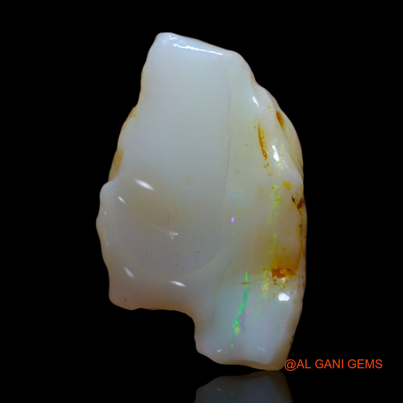 8.00 Cts Natural Australian Fire Opal Loose Gemstone Fancy Rough 18x10x10 mm RG-224