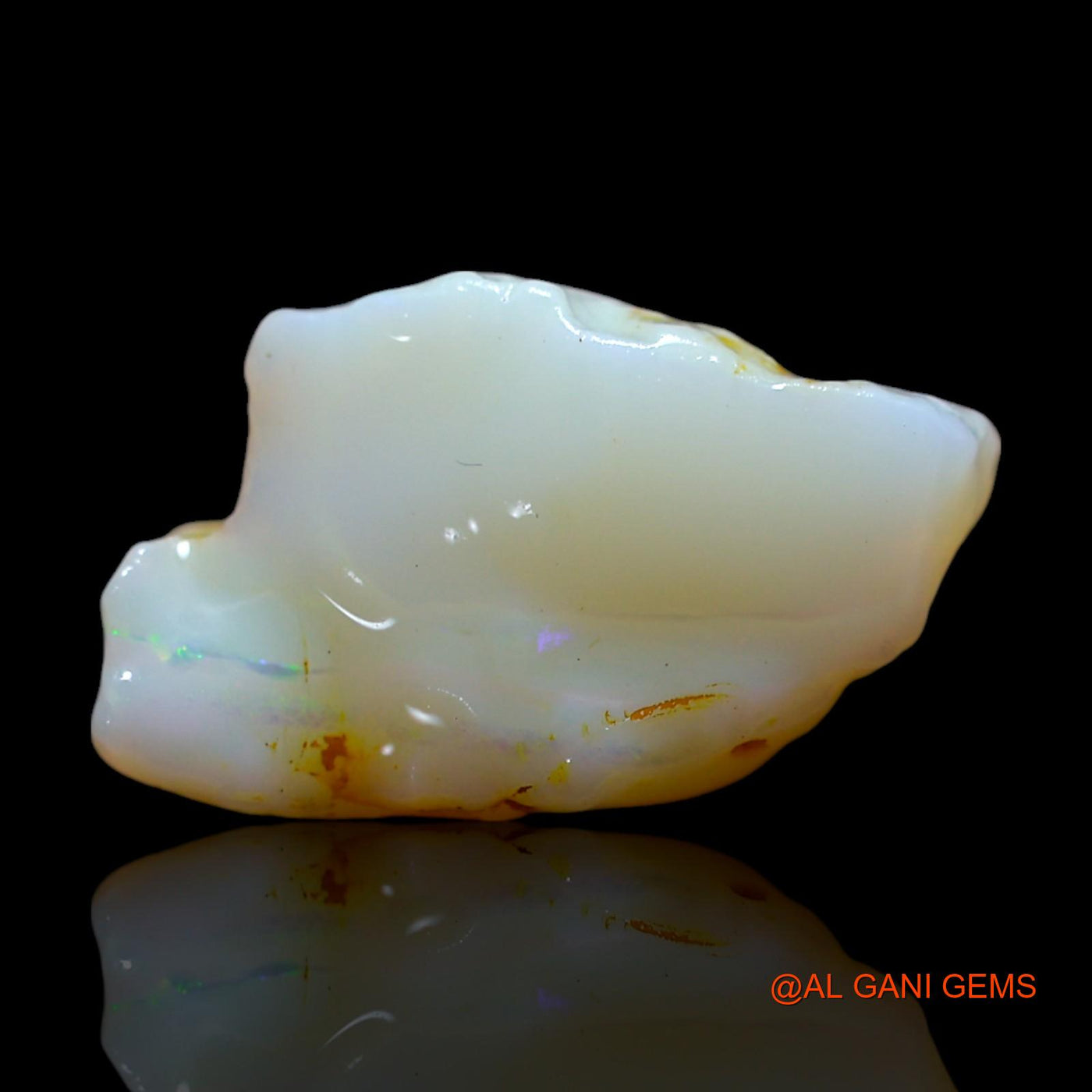 8.00 Cts Natural Australian Fire Opal Loose Gemstone Fancy Rough 18x10x10 mm RG-224