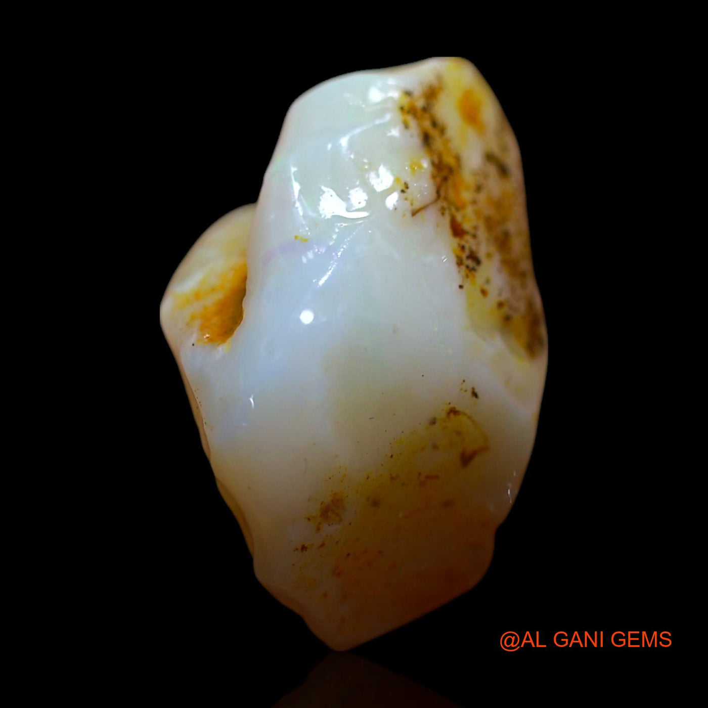 8.00 Cts Natural Australian Fire Opal Loose Gemstone Fancy Rough 18x10x10 mm RG-224