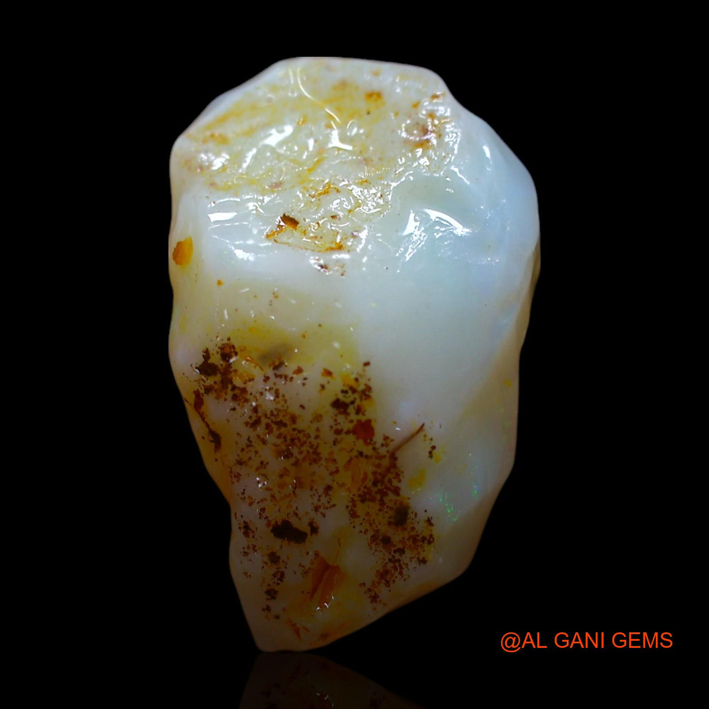 8.00 Cts Natural Australian Fire Opal Loose Gemstone Fancy Rough 18x10x10 mm RG-224