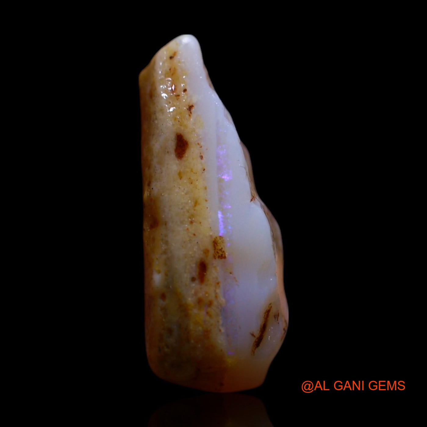 5.00 Cts Natural Australian Fire Opal Fancy Rough Loose Gemstone For Jewelry 16x8x7 mm RG-237