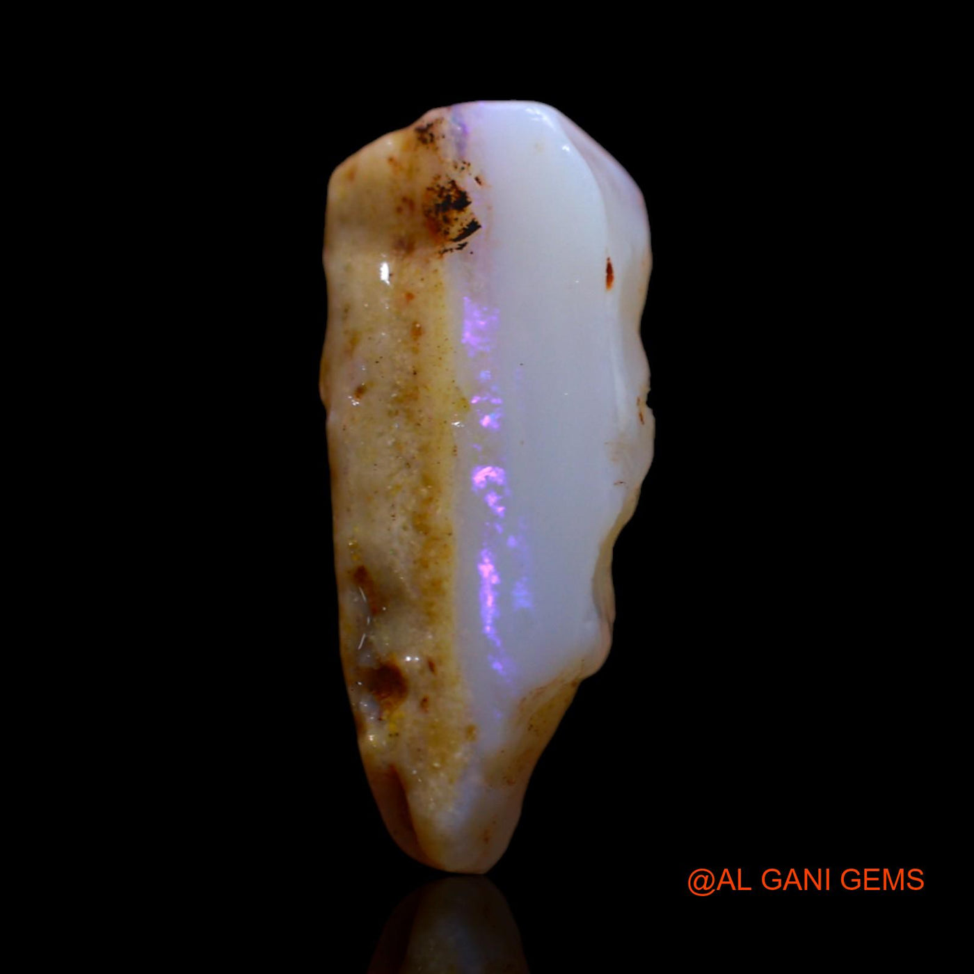 5.00 Cts Natural Australian Fire Opal Fancy Rough Loose Gemstone For Jewelry 16x8x7 mm RG-237