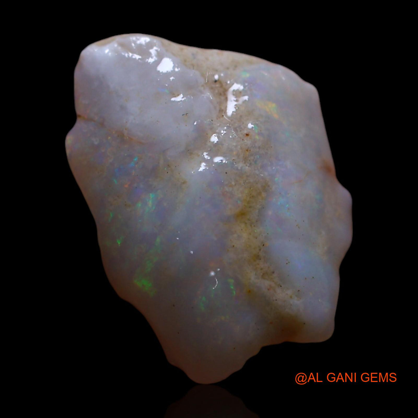 3.00 Cts Natural Australian Fire Opal Loose Gemstone Fancy Rough 15x11x4 mm RG-238