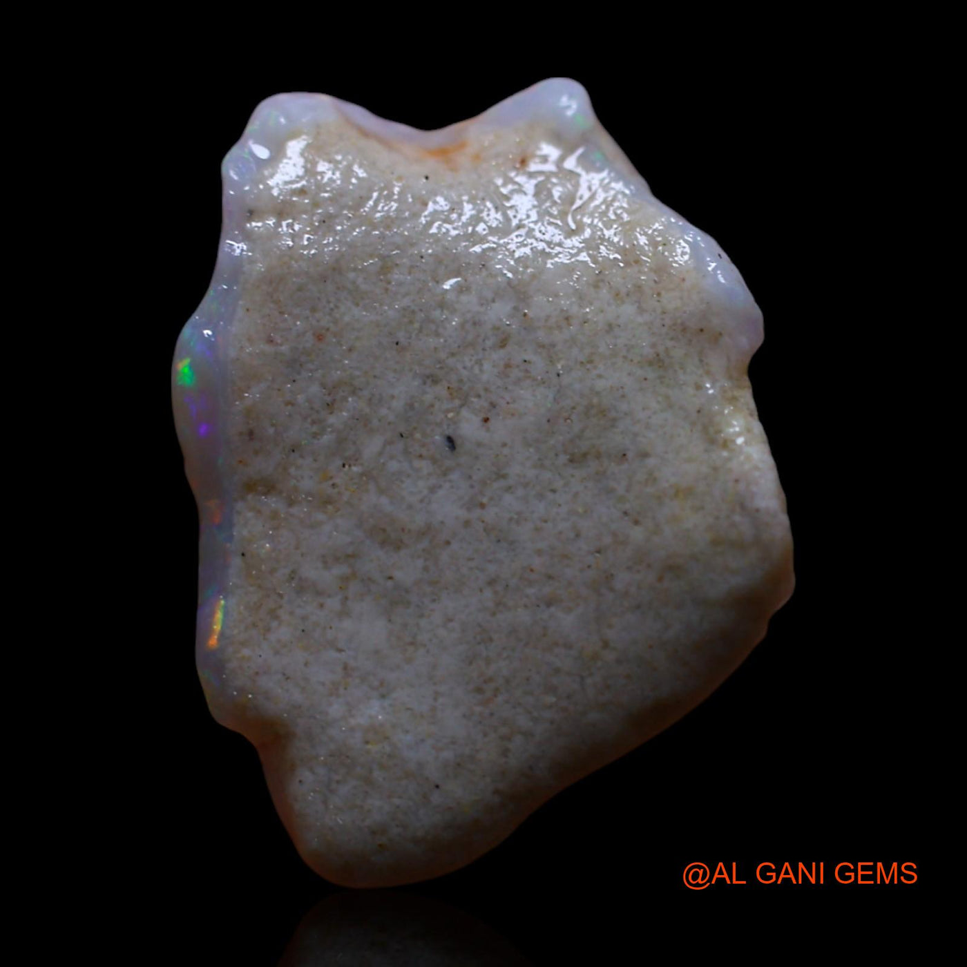 3.00 Cts Natural Australian Fire Opal Loose Gemstone Fancy Rough 15x11x4 mm RG-238