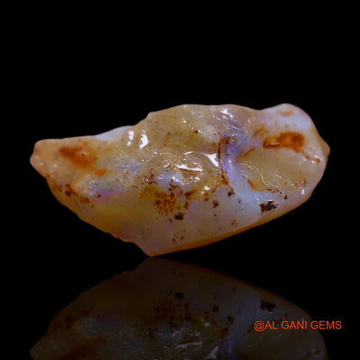 3.00 Cts Natural Australian Fire Opal Fancy Rough Loose Gemstone For Jewelry 18x9x4 mm RG-239