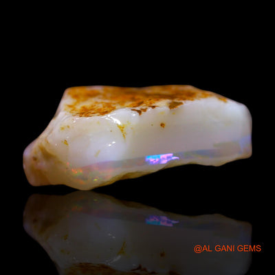 Natural Fire Opal Gemstone 5.00 Cts Loose Fancy Rough From Australia 17x9x6 mm RG-241