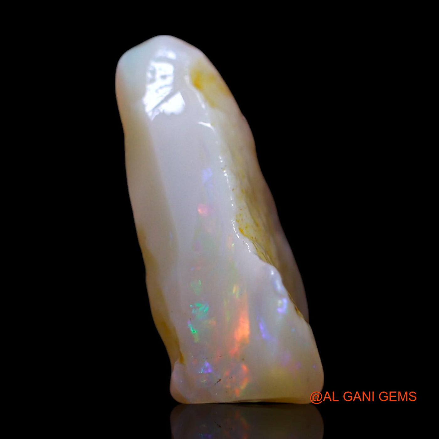 4.00 Cts Unheated Australian Fire Opal Loose Gemstone Fancy Rough Natural 15x10x5 mm RG-243