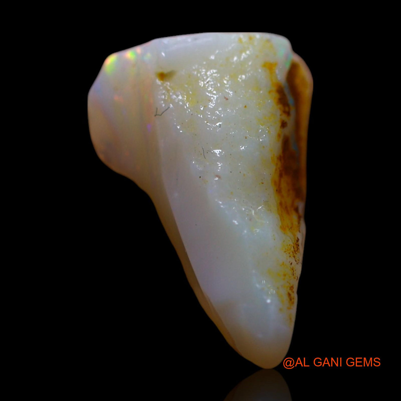 4.00 Cts Unheated Australian Fire Opal Loose Gemstone Fancy Rough Natural 15x10x5 mm RG-243