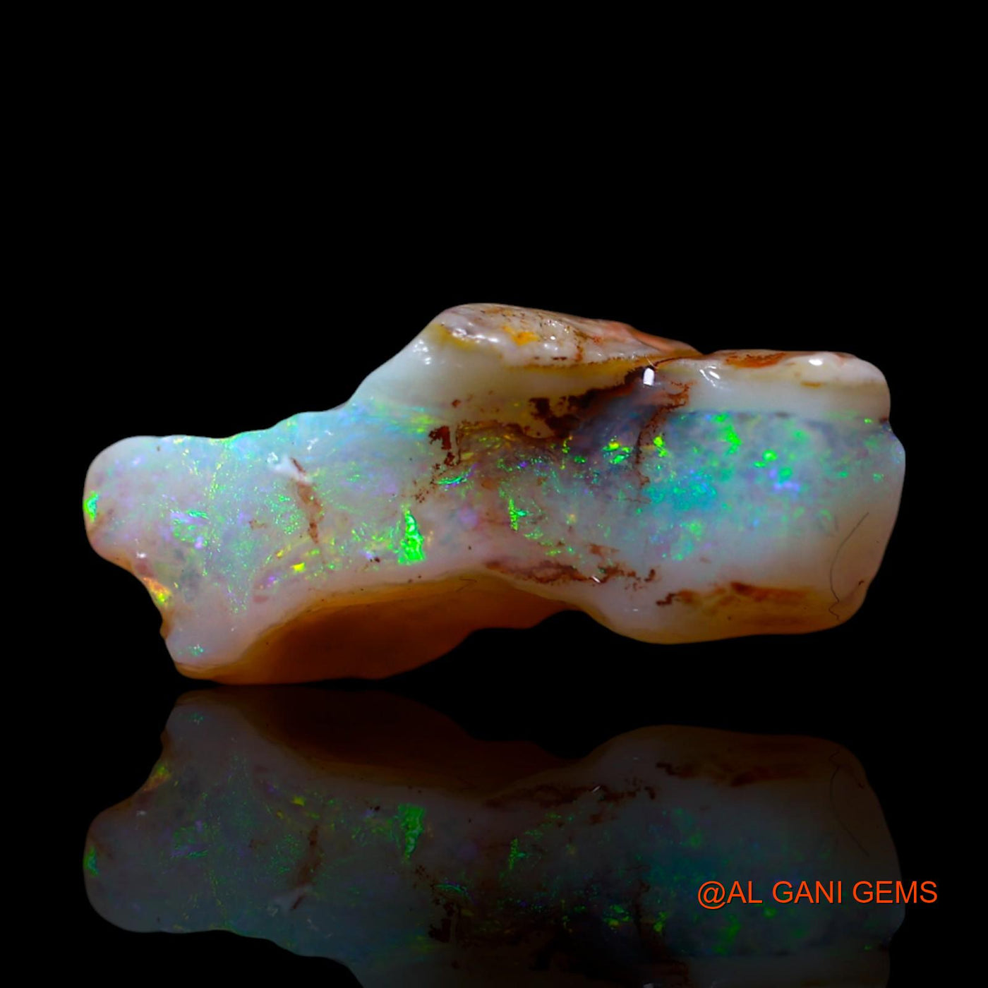 3.00 Cts Natural Australian Fire Opal Fancy Rough Loose Gemstone For Jewelry 16x8x6 mm RG-244