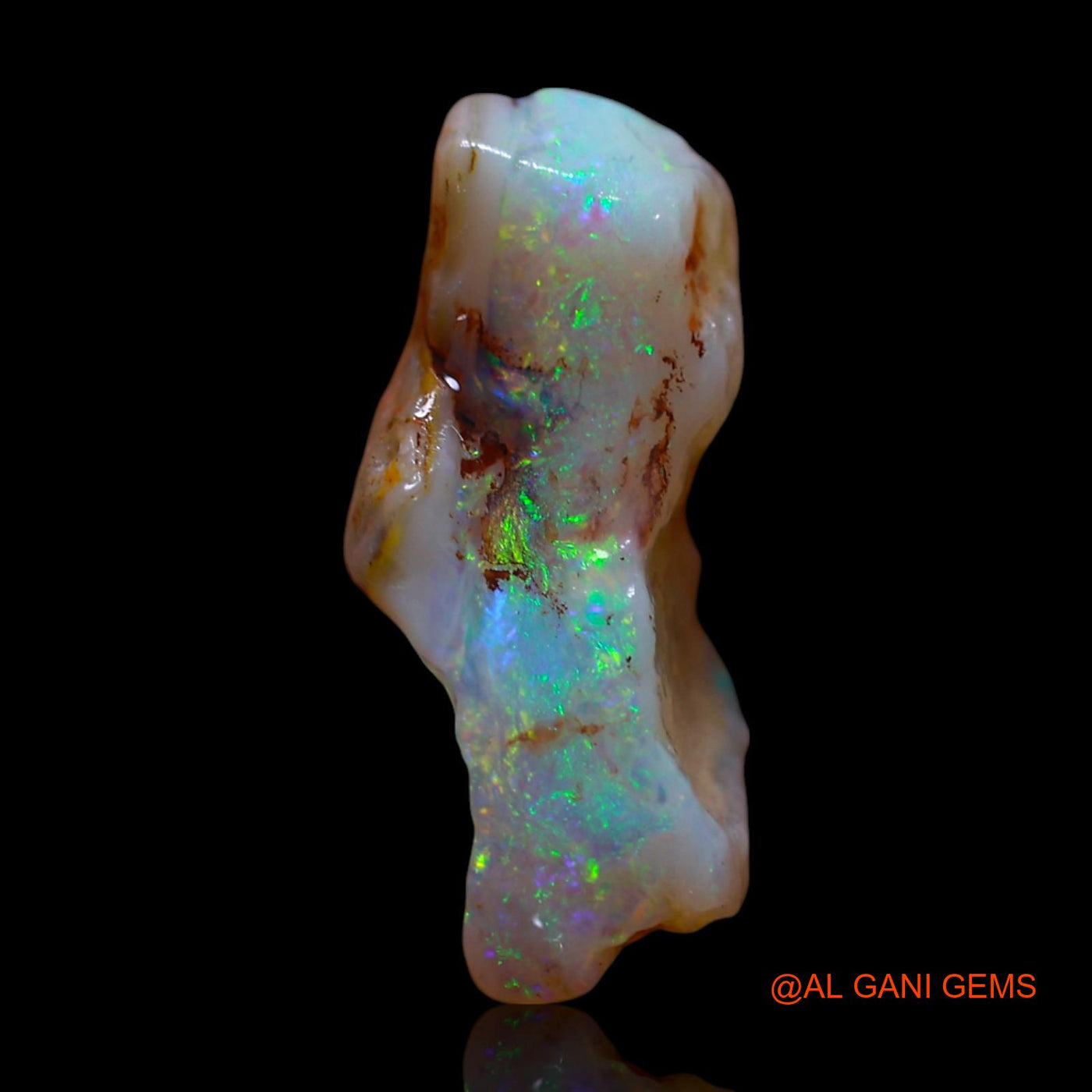 3.00 Cts Natural Australian Fire Opal Fancy Rough Loose Gemstone For Jewelry 16x8x6 mm RG-244