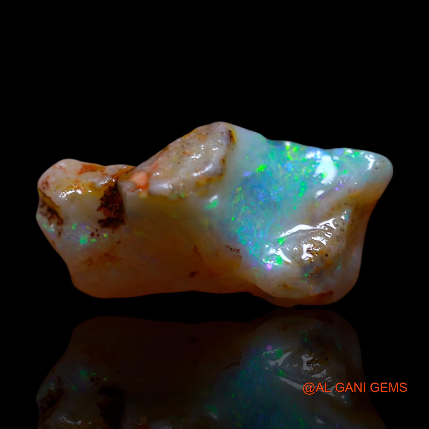 3.00 Cts Natural Australian Fire Opal Fancy Rough Loose Gemstone For Jewelry 16x8x6 mm RG-244
