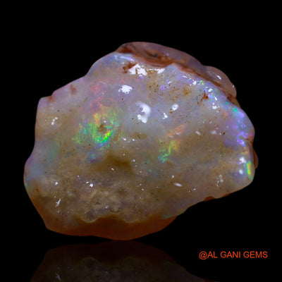 4.00 Cts Natural Australian Fire Opal Loose Gemstone Fancy Rough 14x12x4 mm RG-255