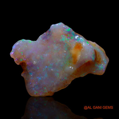 Natural Untreated Fire Opal Loose Gemstone Fancy Rough From Australia 2.40 Cts 14x10x4 mm RG-257