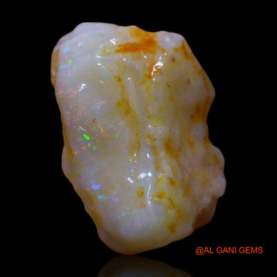 4.50 Cts Natural Australian Fire Opal Loose Gemstone Fancy Rough 14x9x6 mm RG-258