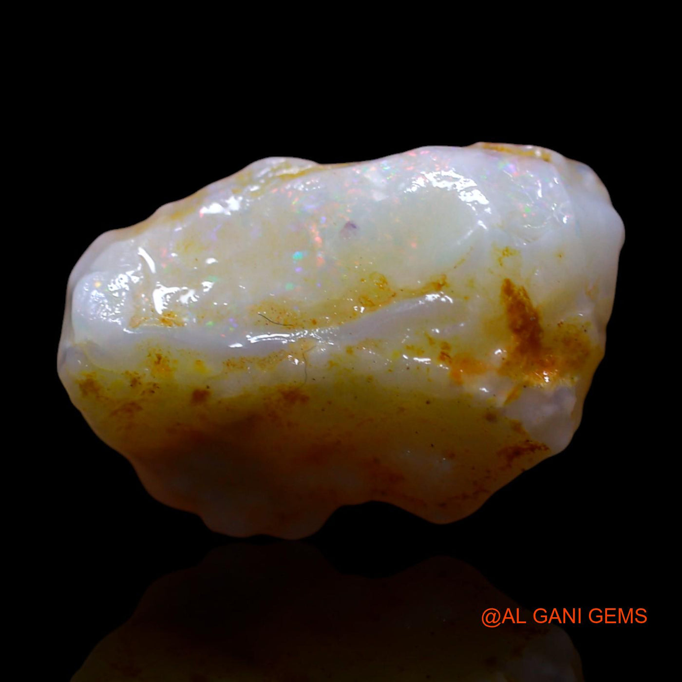4.50 Cts Natural Australian Fire Opal Loose Gemstone Fancy Rough 14x9x6 mm RG-258