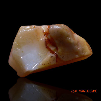 4.50 Cts Natural Australian Fire Opal Loose Gemstone Fancy Rough 14x7x7 mm RG-261