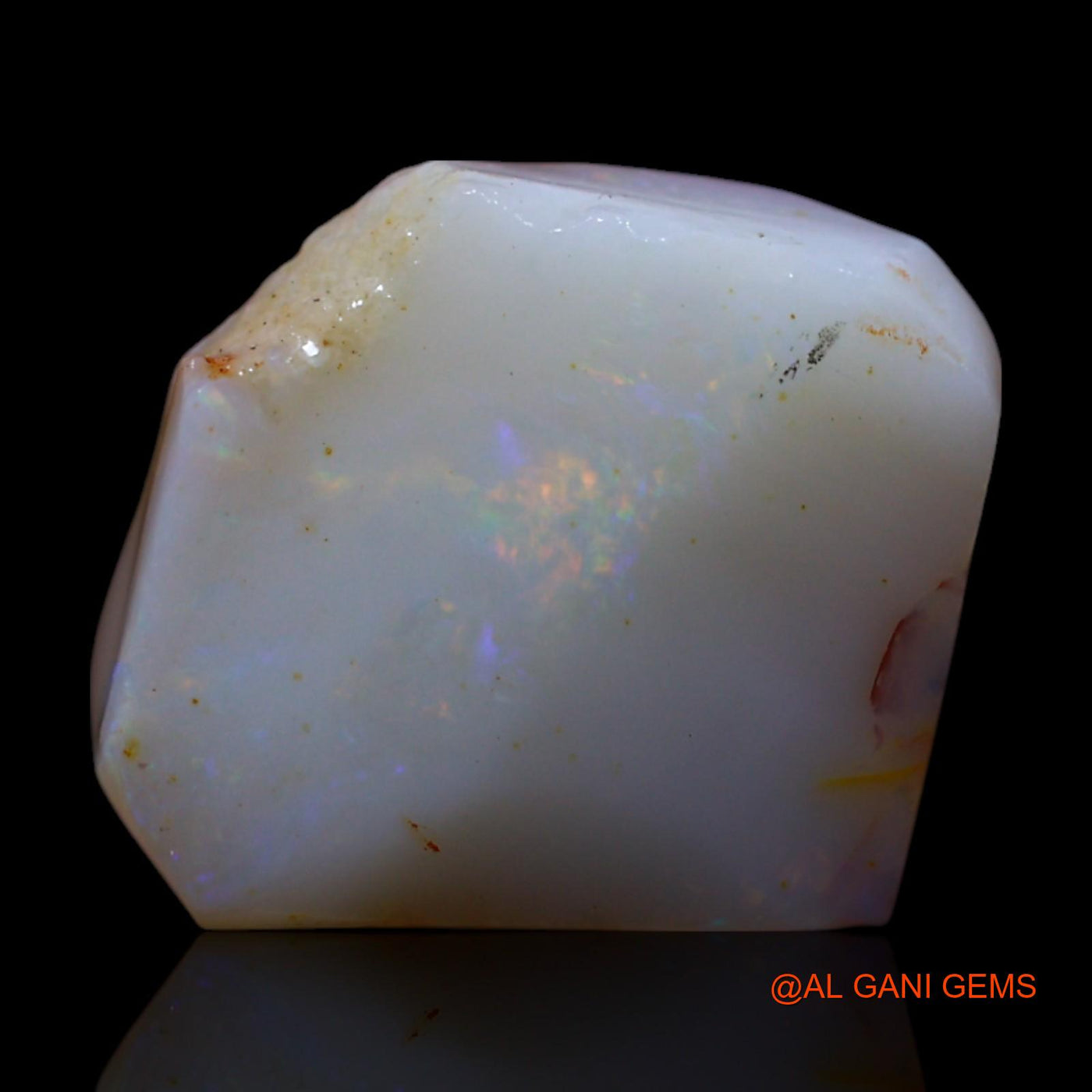 6.00 Cts Natural Australian Fire Opal Loose Gemstone Fancy Rough 11x10x6 mm RG-262