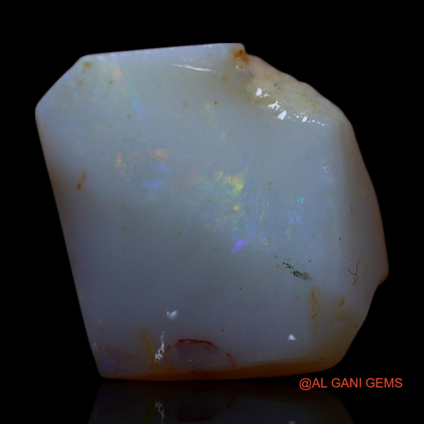 6.00 Cts Natural Australian Fire Opal Loose Gemstone Fancy Rough 11x10x6 mm RG-262