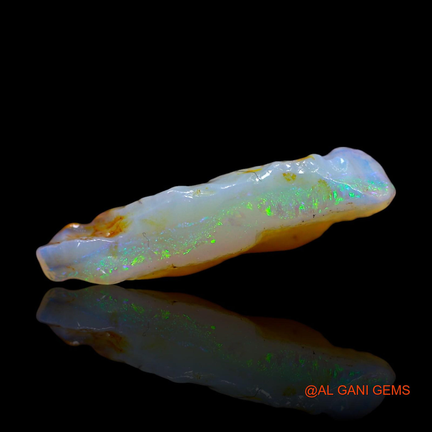 2.50 Cts Natural Australian Fire Opal Loose Gemstone Fancy Rough 17x7x4 mm RG-263