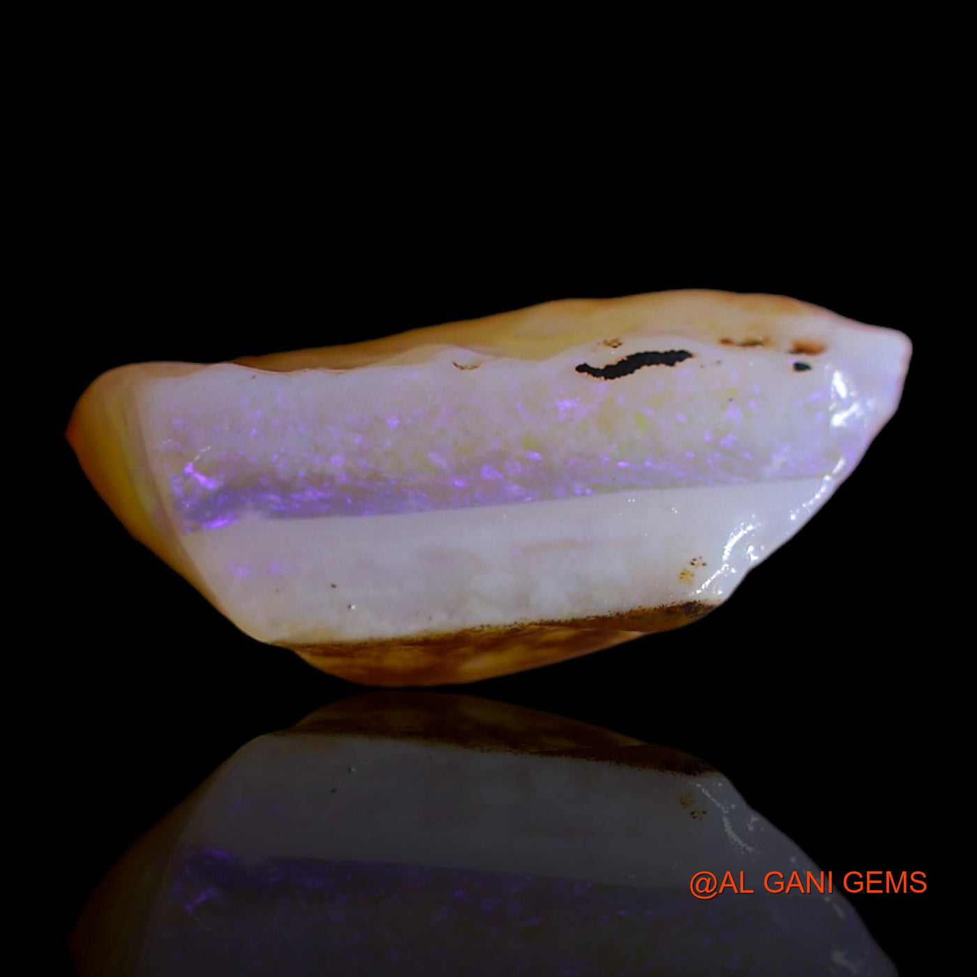 4.30 Cts Natural Australian Fire Opal Loose Gemstone Fancy Rough 13x9x6 mm RG-265