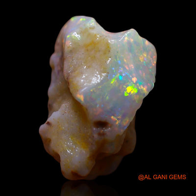 5.00 Cts Natural Australian Fire Opal Loose Gemstone Fancy Rough 12x10x7 mm RG-267