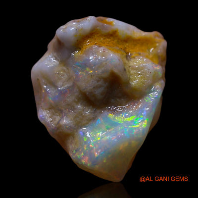 5.00 Cts Natural Australian Fire Opal Loose Gemstone Fancy Rough 12x10x7 mm RG-267