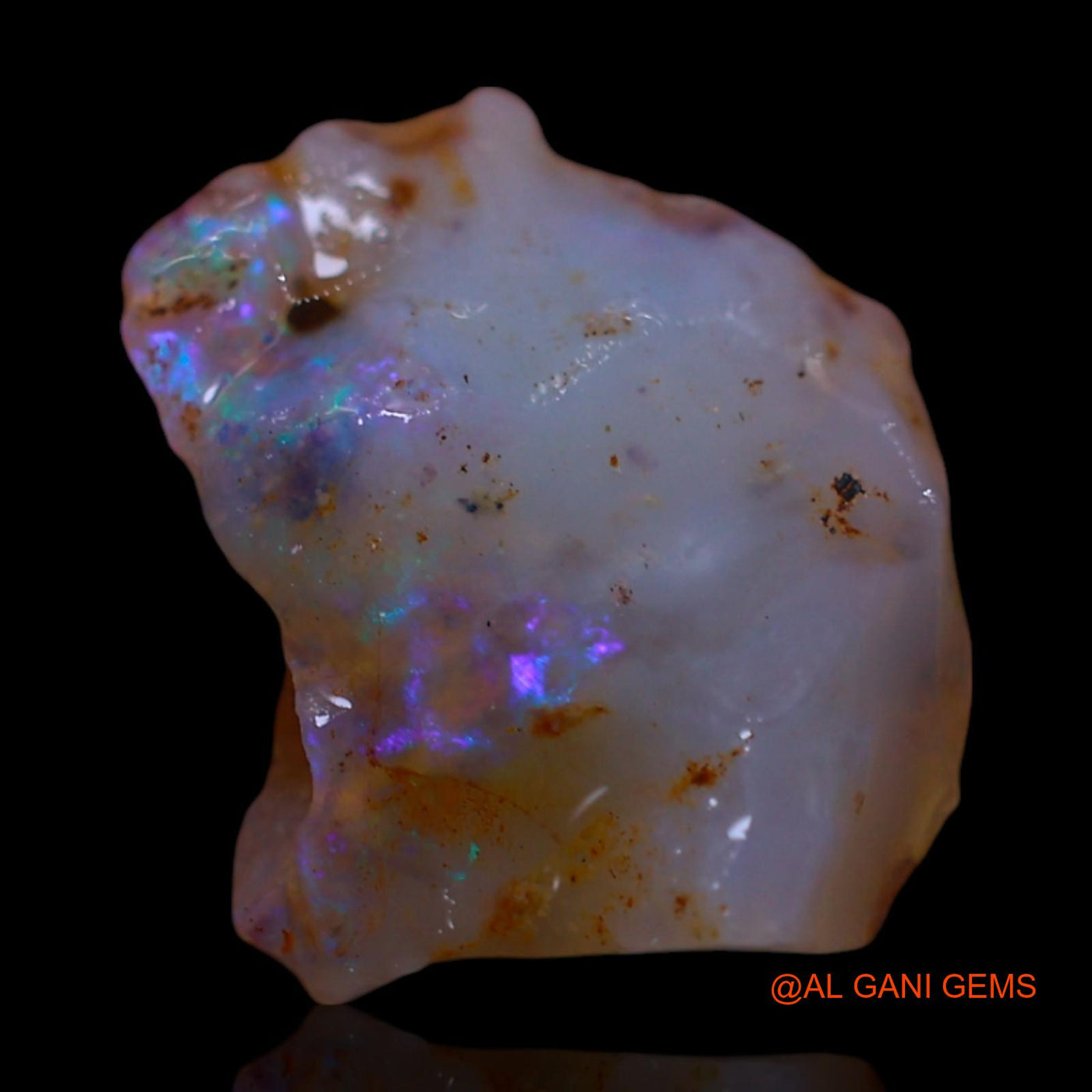 5.00 Cts Natural Australian Fire Opal Loose Gemstone Fancy Rough 15x11x7 mm RG-269