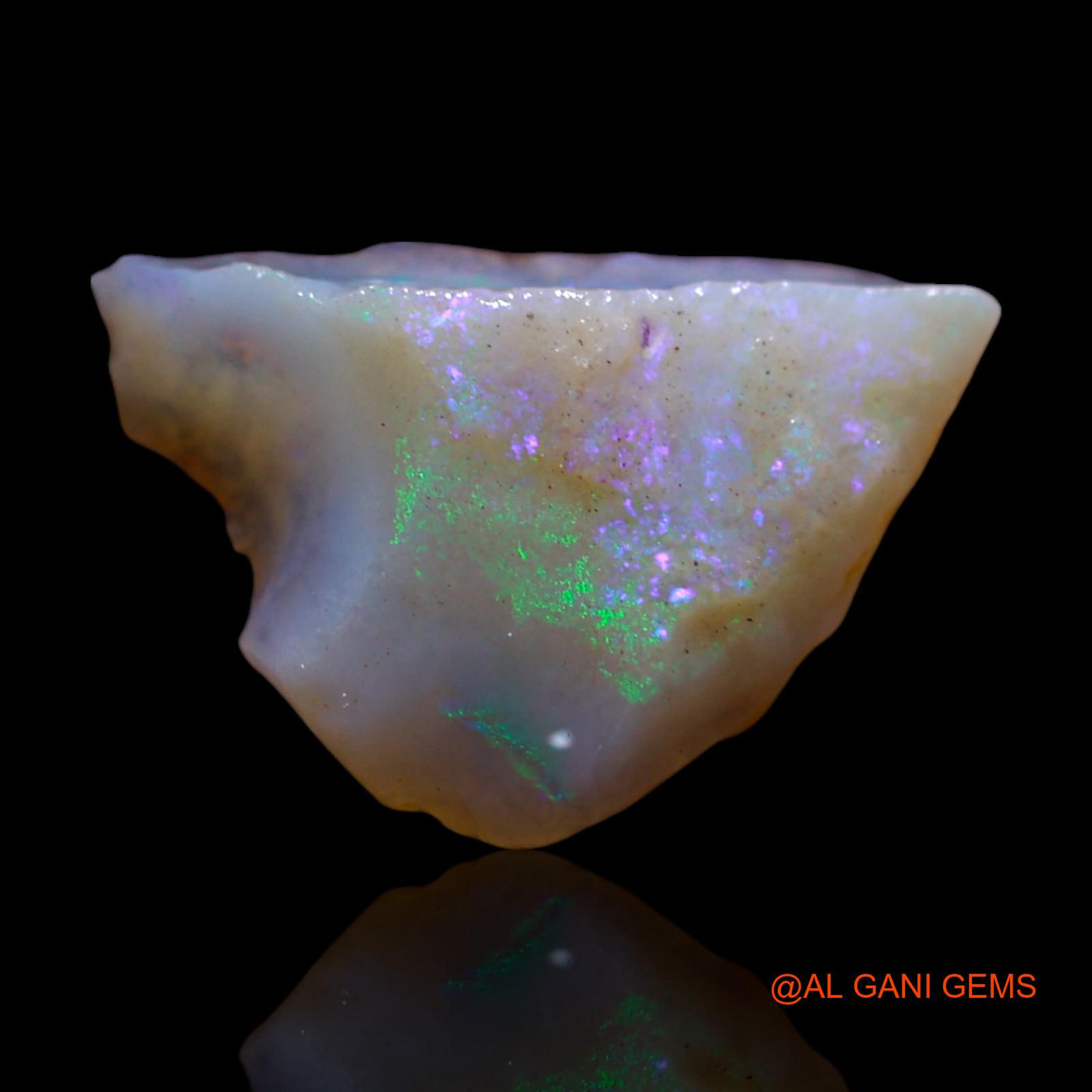 3.00 Cts Natural Australian Fire Opal Loose Gemstone Fancy Rough 14x10x5 mm RG-271